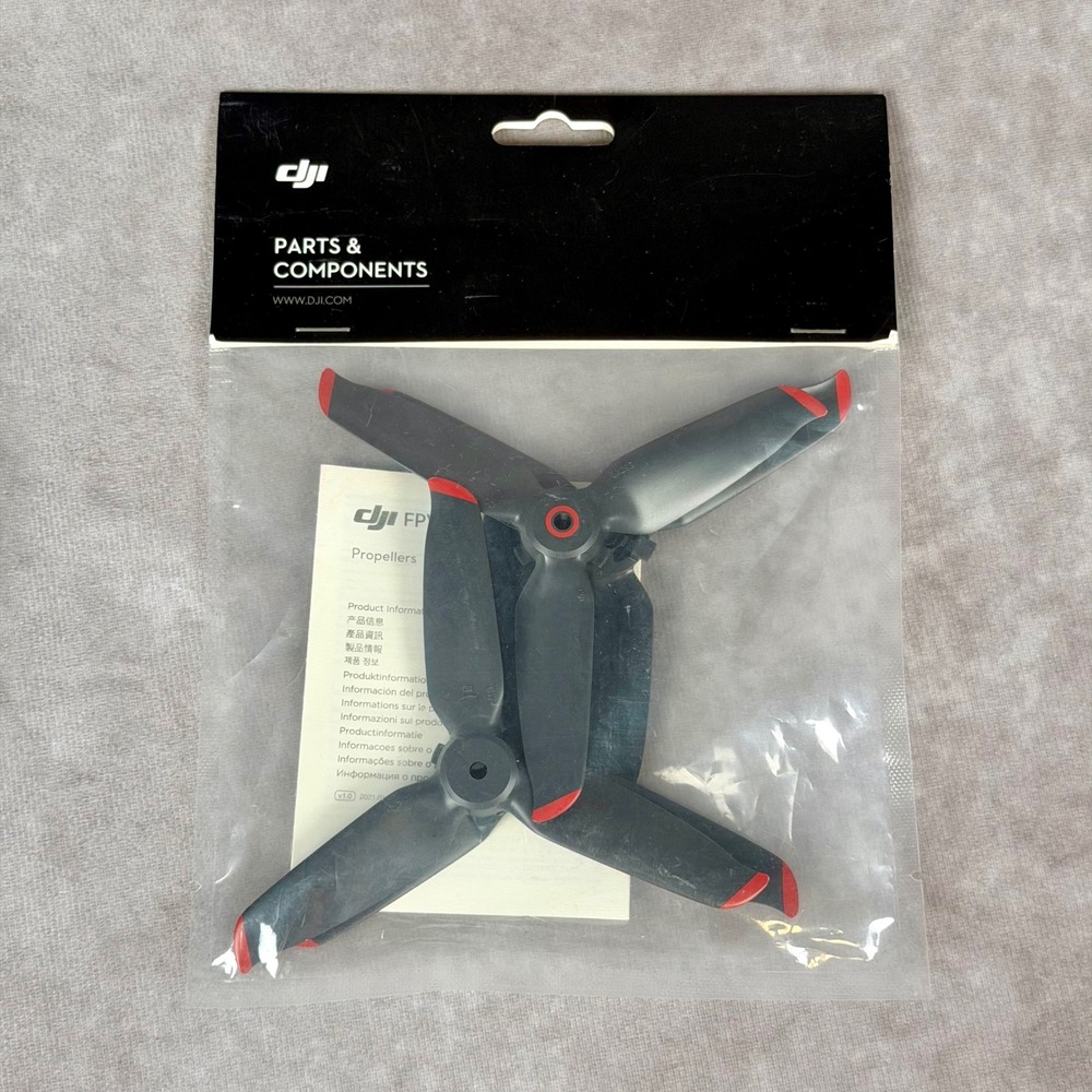 DJI FPV Propellers Replacement Blades Set Red Tips Genuine Parts BRAND NEW